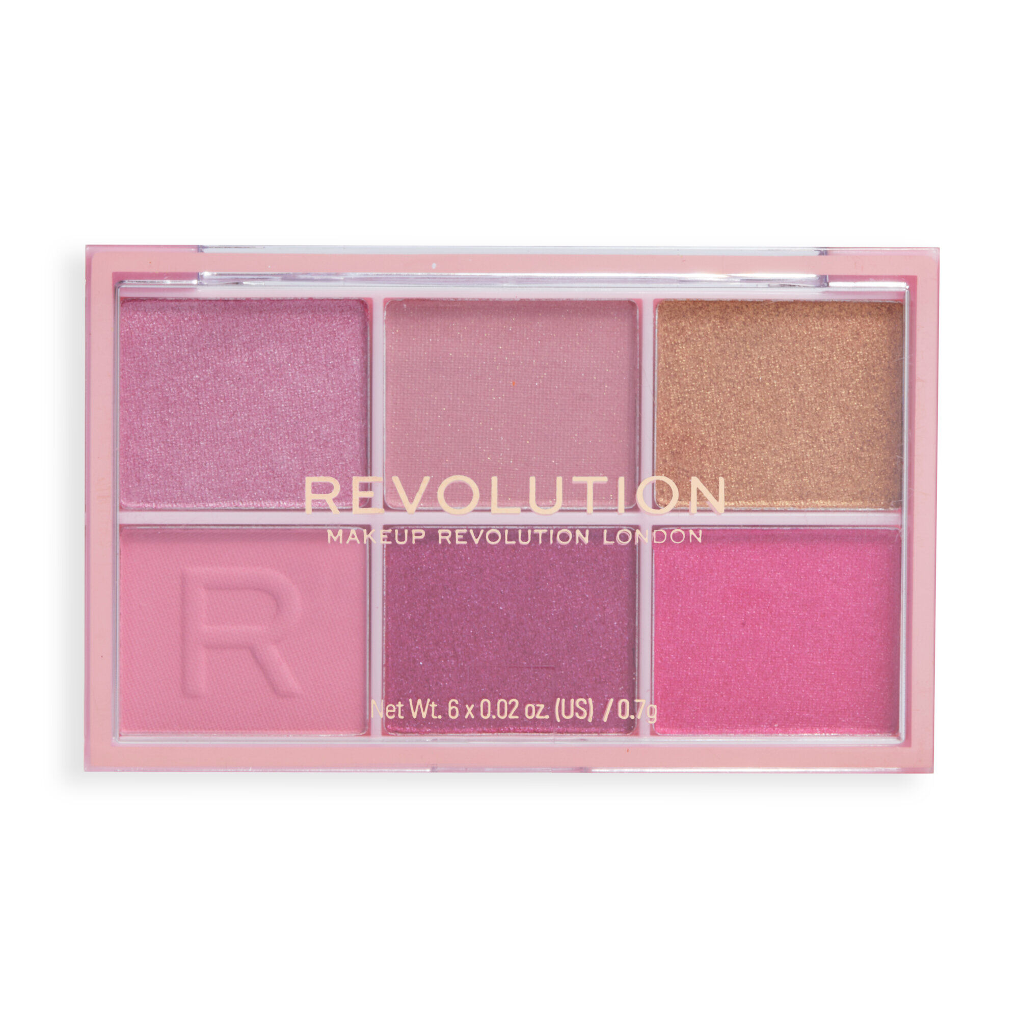 Makeup Revolution Mini Colour Reloaded Palette Heartbreaker Pink
