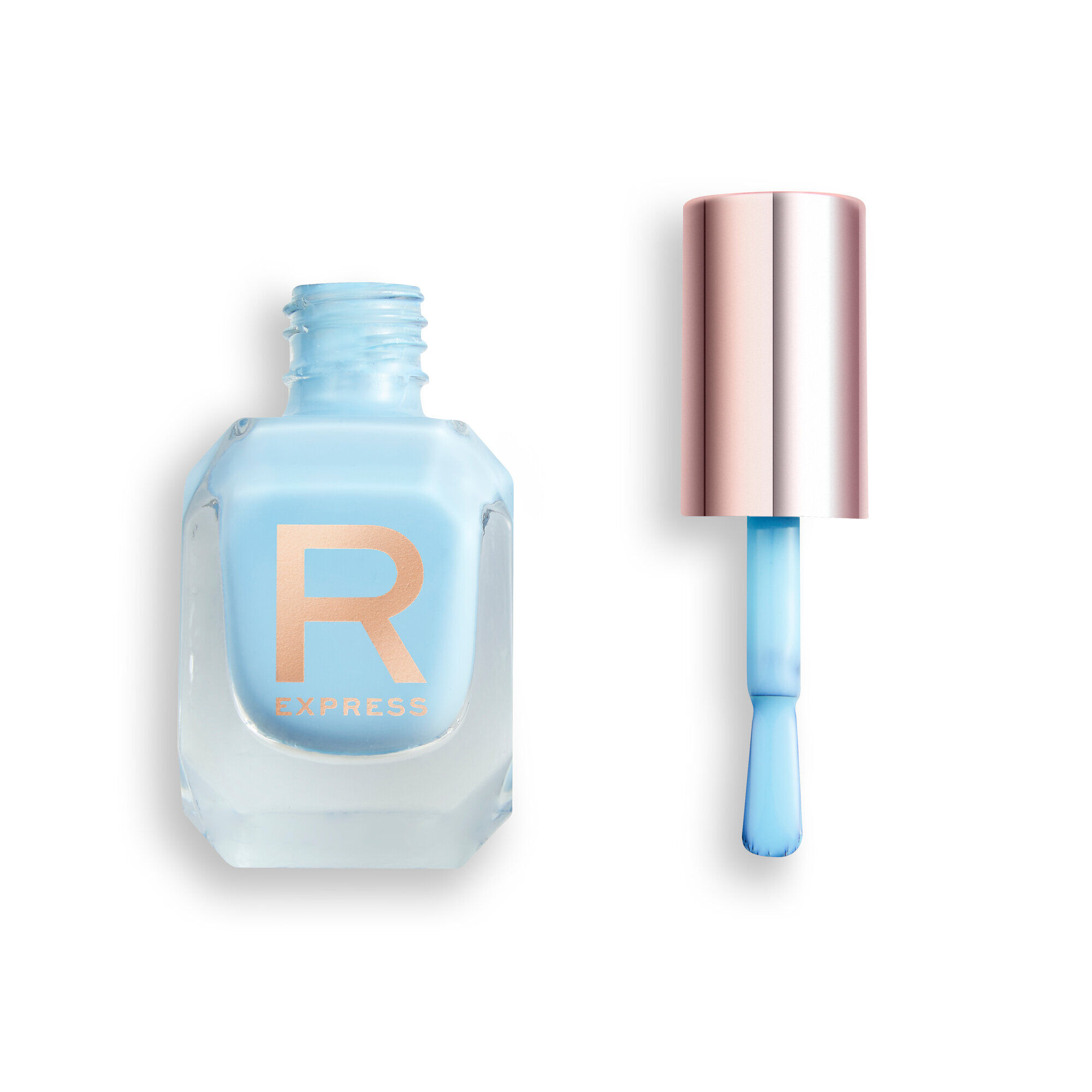 Makeup Revolution Express Nail Polish Aqua Blue