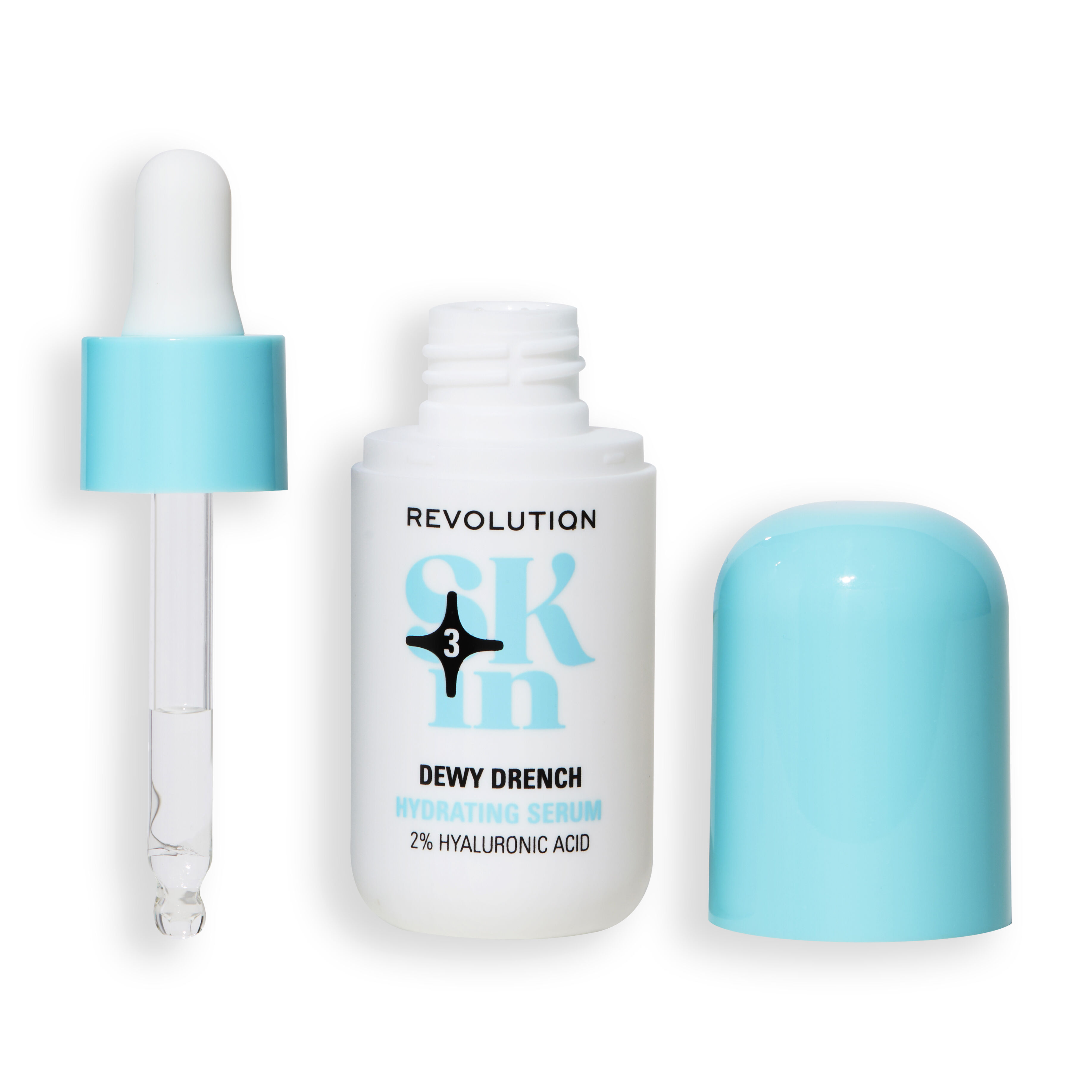 Revolution Skin Dewy Drench 2% Hyaluronic Acid Hydrating Serum