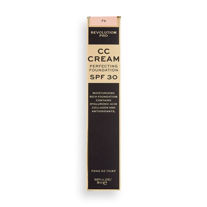 Revolution Pro CC Cream Perfecting Foundation SPF30  F5