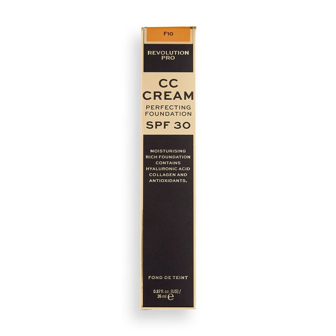Revolution Pro CC Cream Perfecting Foundation SPF30  F10