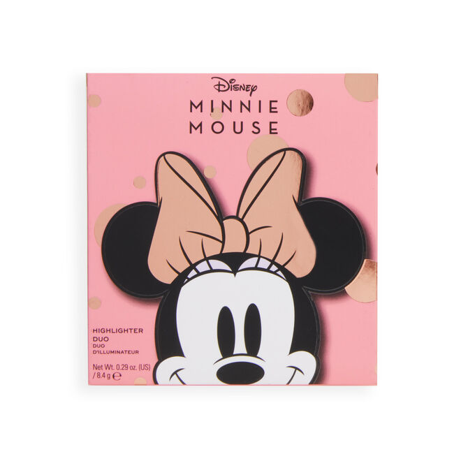 Disney's Minnie Mouse and Makeup Revolution Minnie Forever Highlighter Duo