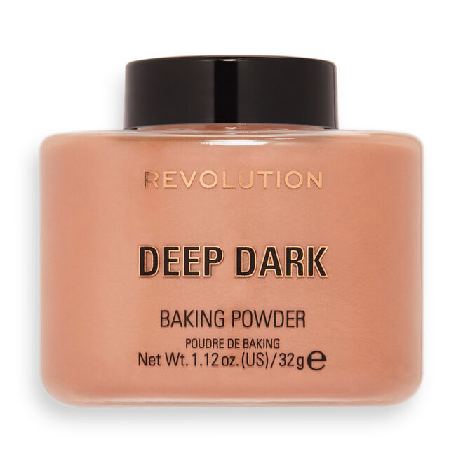 Makeup Revolution Loose Baking Powder Deep Dark
