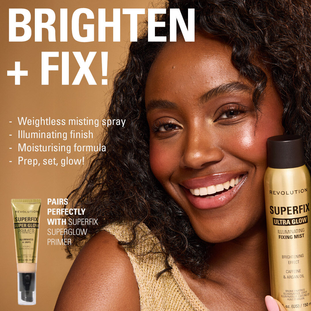 Revolution Superfix Grip Super Glow Primer Gold