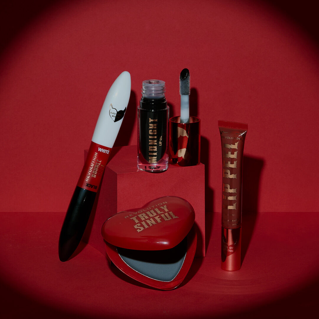 Revolution Truly Sinful Midnight Black Lip Glaze Oil