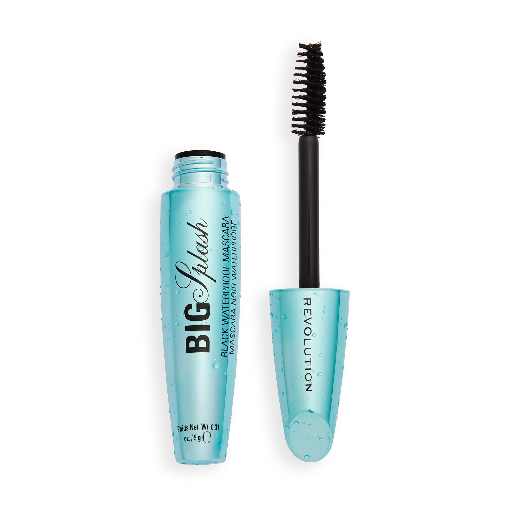 Revolution Poolside Big Splash Lash Waterproof Mascara Black