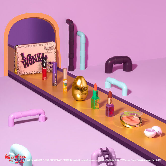 Willy Wonka & The Chocolate Factory x Revolution Brat Lip Gloss