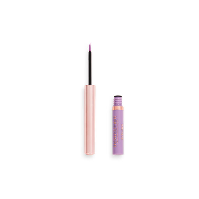 Makeup Revolution Neon Heat Coloured Liquid Eyeliner Sweet Lilac