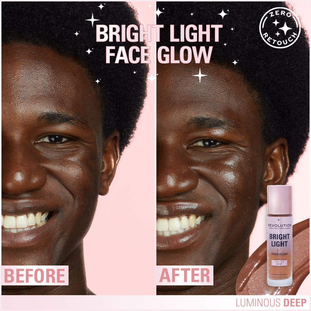 Makeup Revolution Bright Light Face Glow Luminous Deep