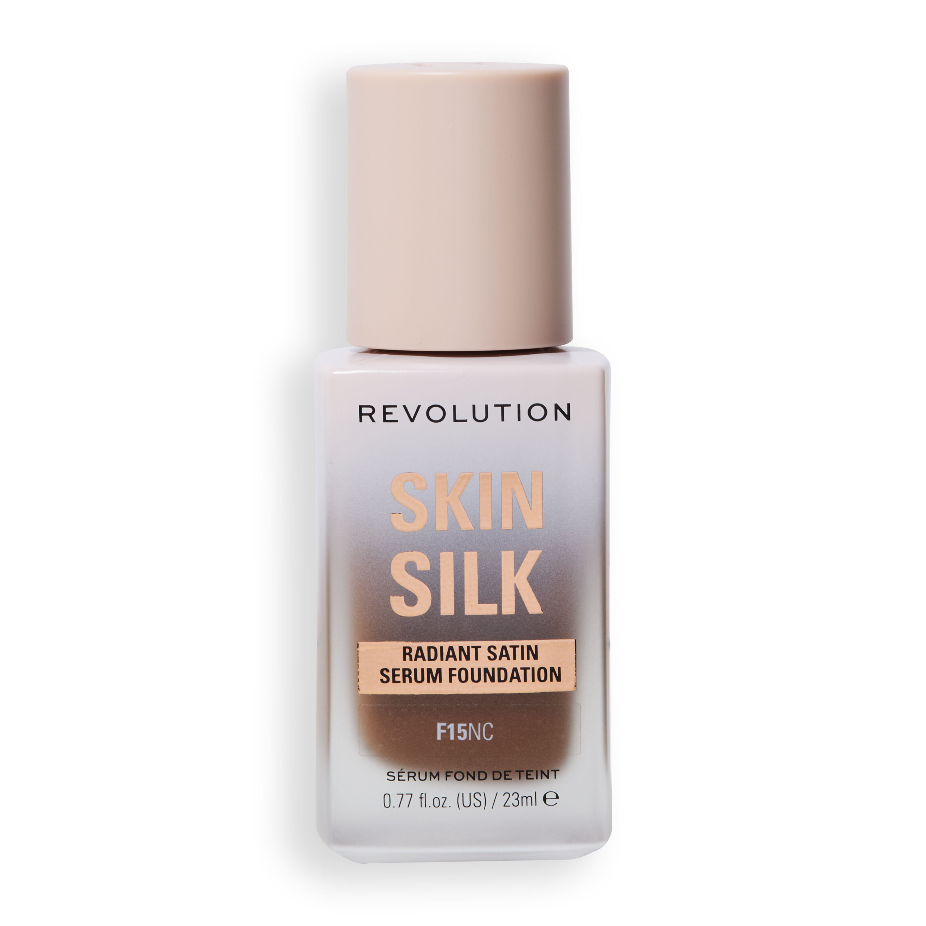Revolution Skin Silk Radiant Satin Serum Foundation F15NC