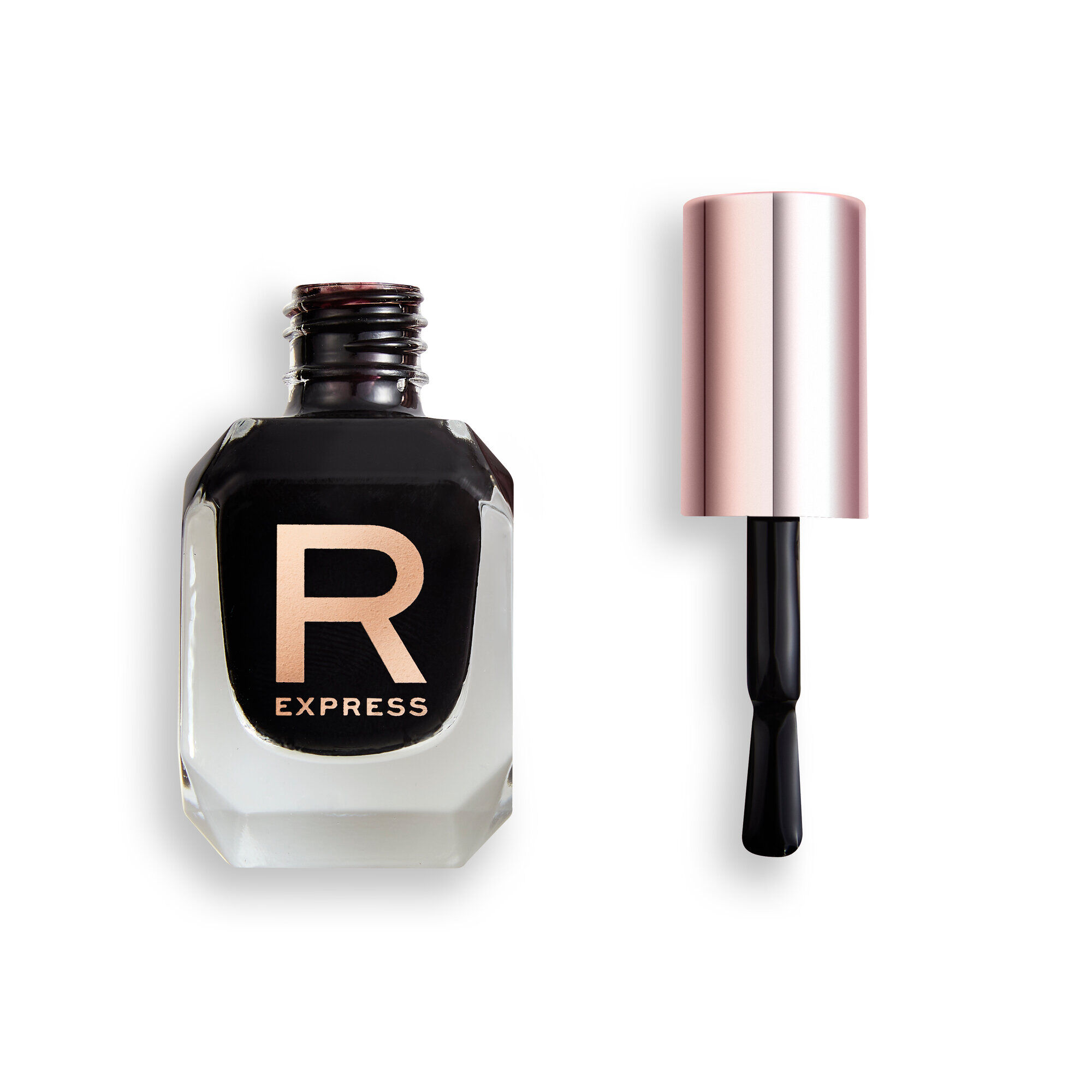 Makeup Revolution Express Nail Polish Midnight Black