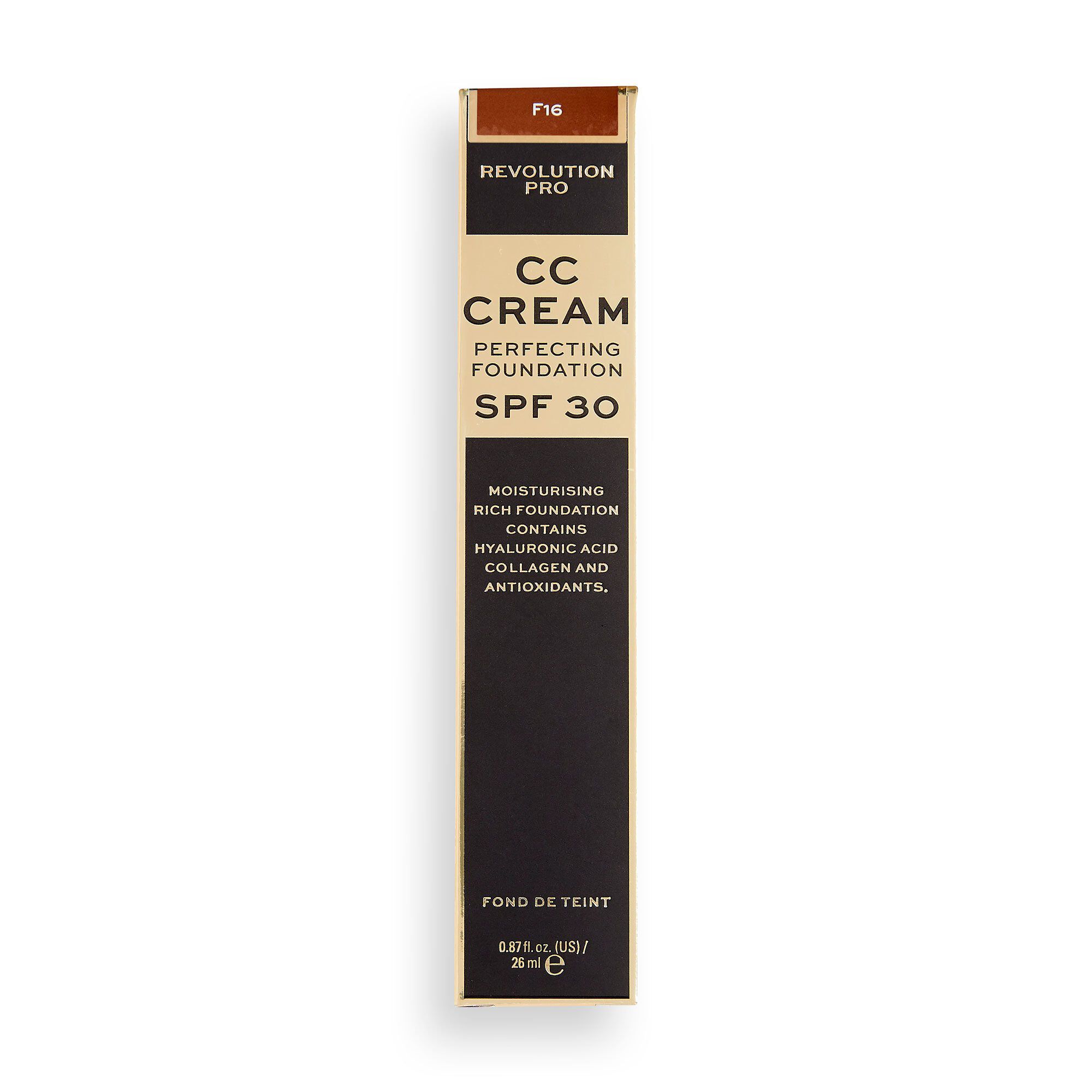 Revolution Pro CC Cream Perfecting Foundation SPF30  F16