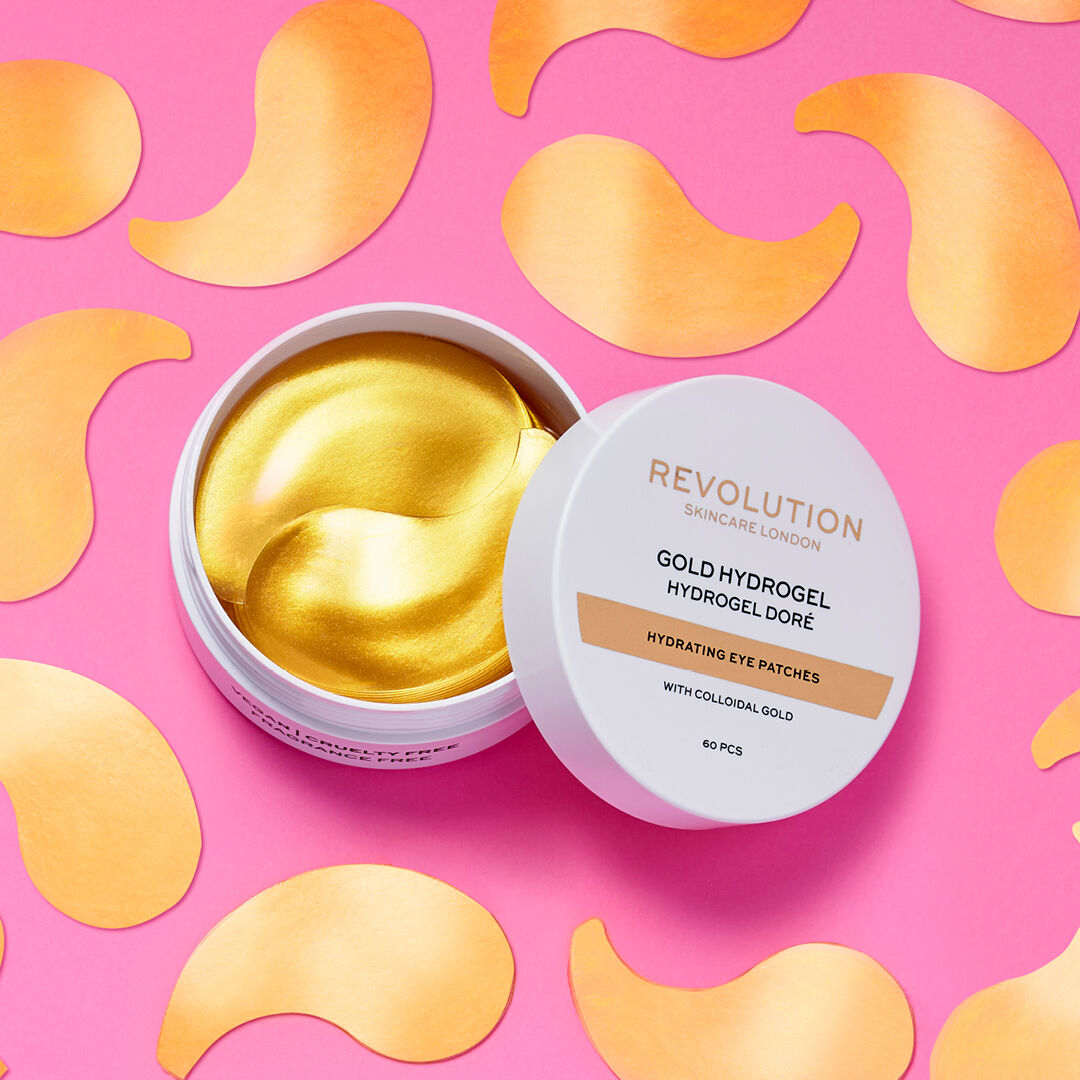 Revolution Skincare Gold Eye Hydrogel Hydrating Eye Patches with