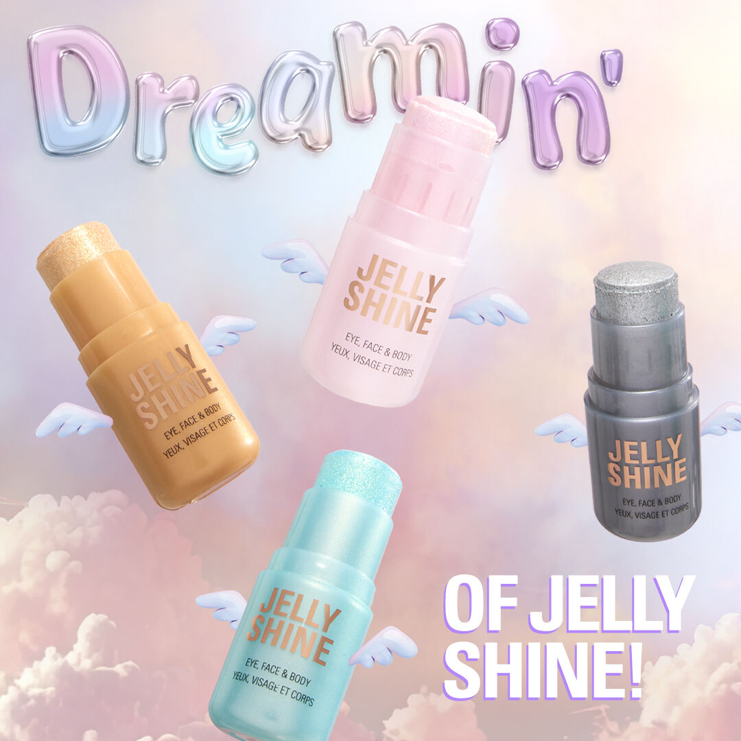 Revolution Jelly Shine Eye, Face & Body Highlight Stick Ethereal Pink