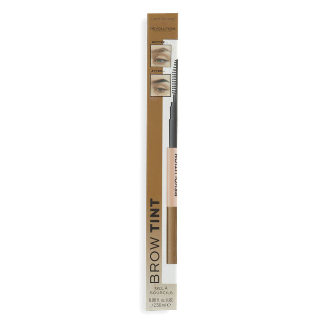 Makeup Revolution Colour Adapt Brow Tint Light Brown Revolution Beauty