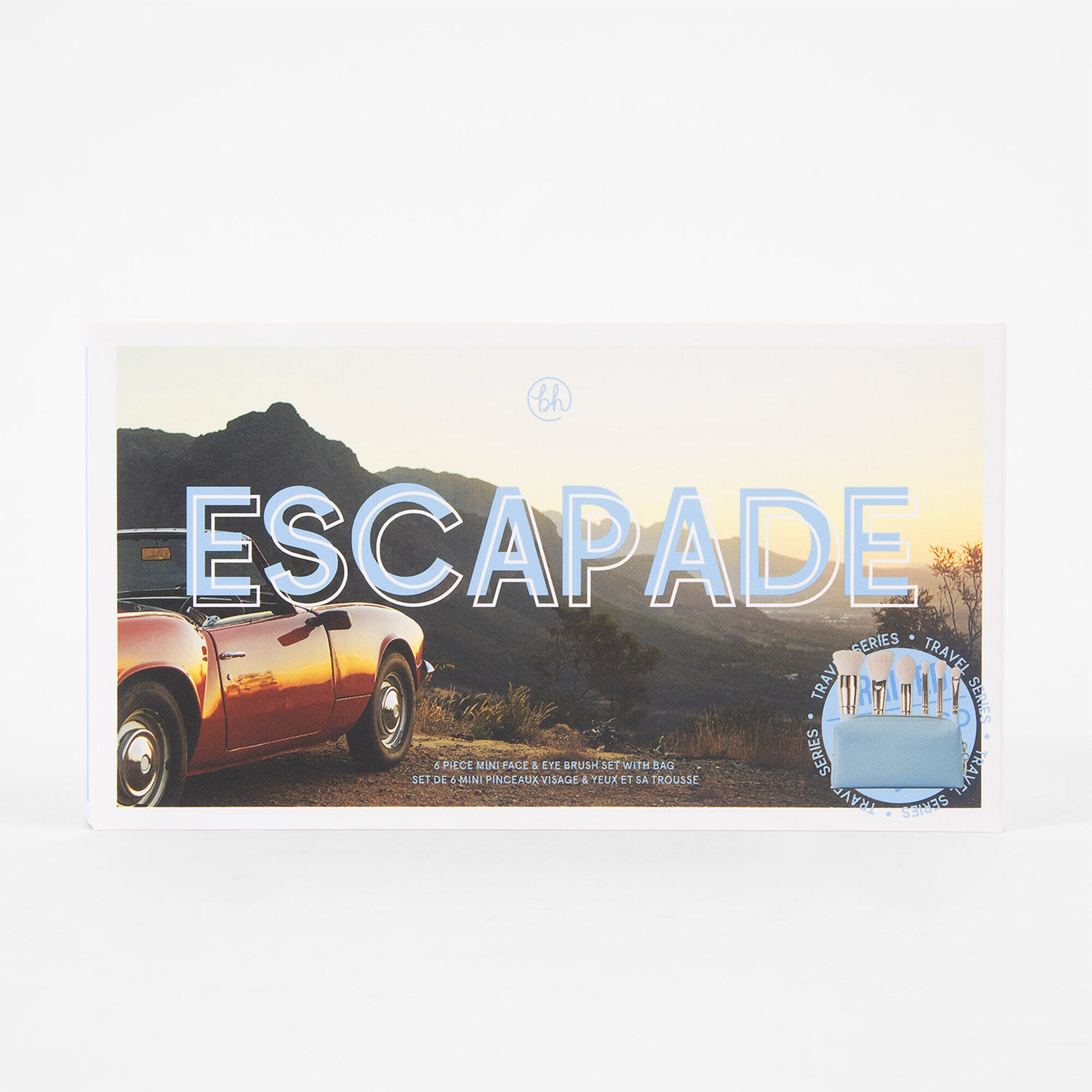 BH Travel Series: Escapade 6 Piece Mini Face & Eye Brush Set With
