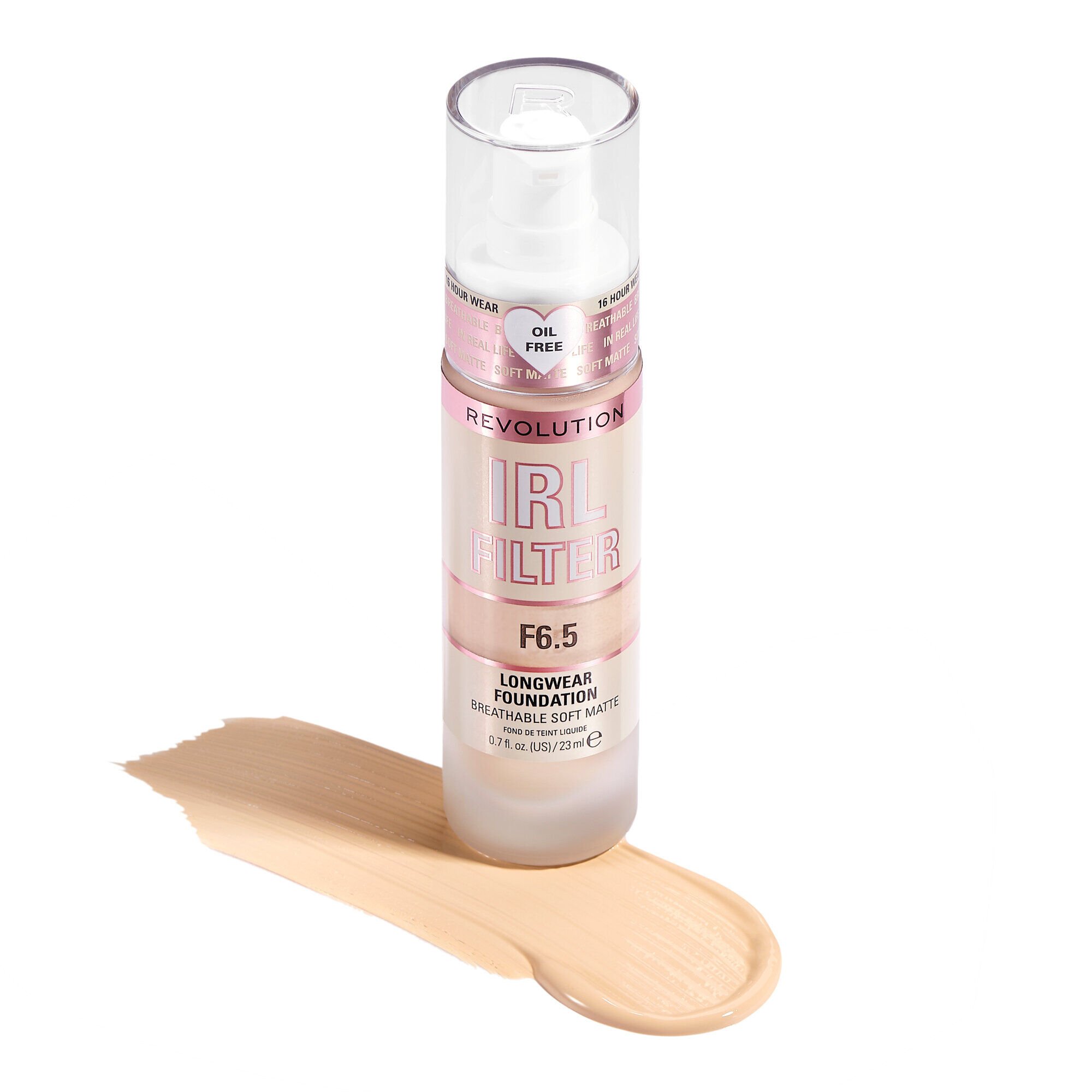 Revolution IRL Filter 16H Longwear Soft Matte Foundation F6.5