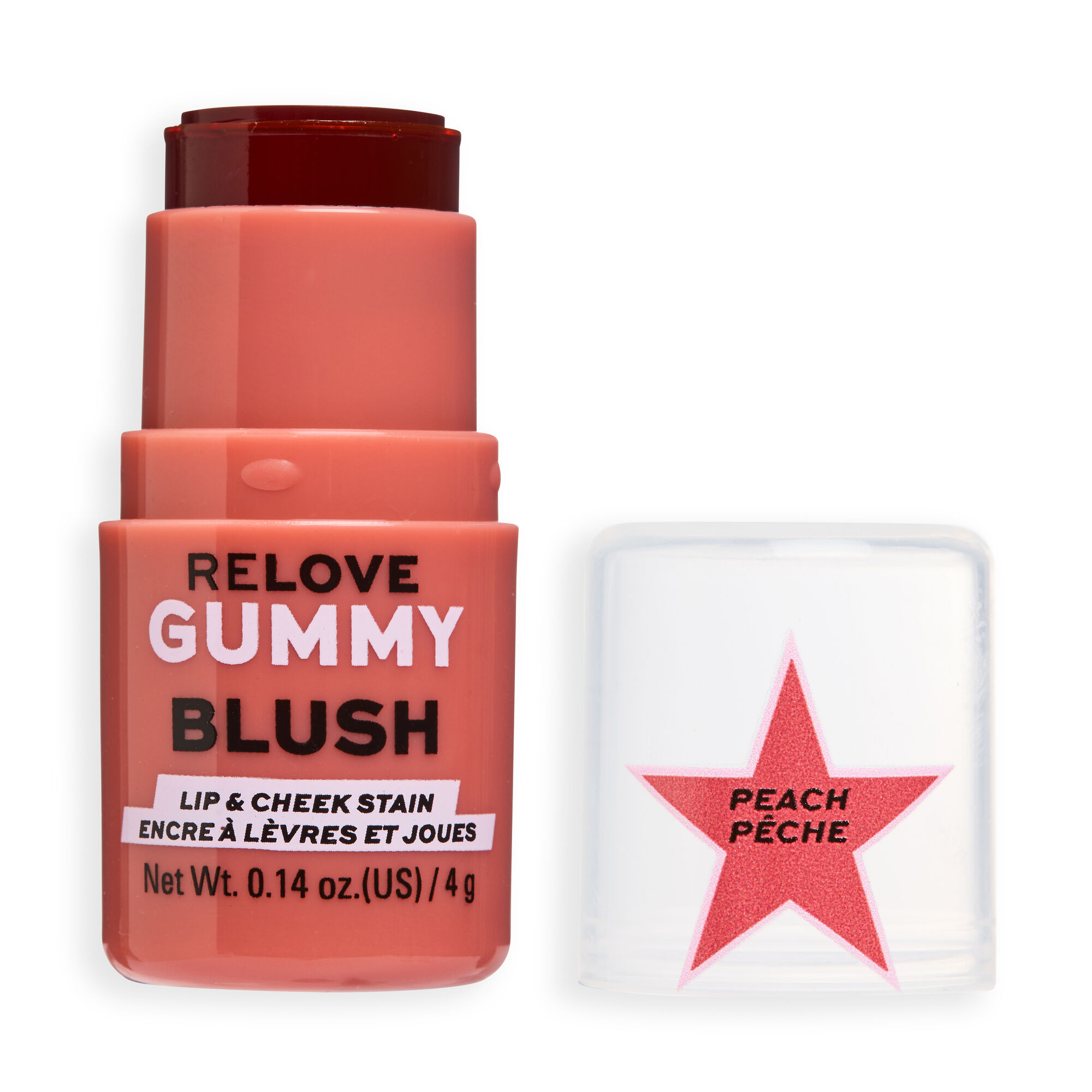 Relove Gummy Blush Cheek & Lip Stain Peach