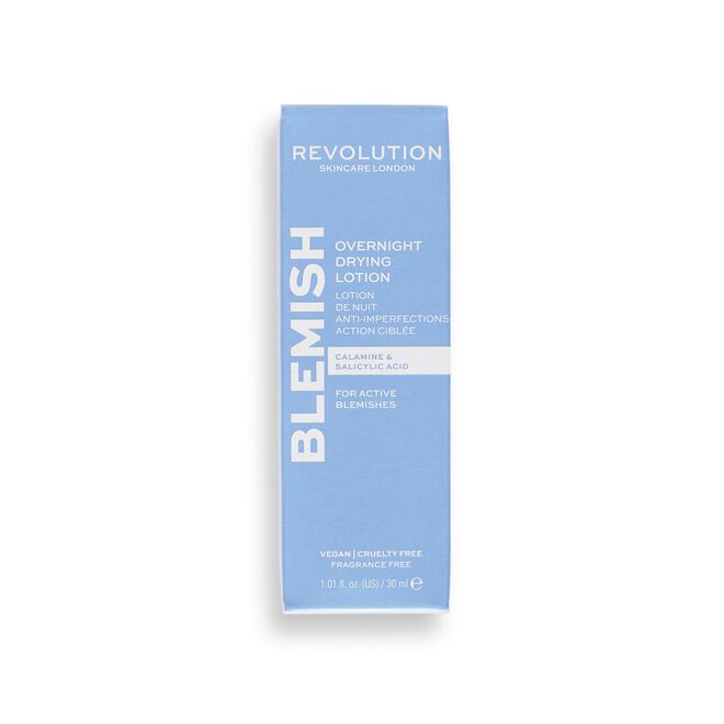 Revolution Skincare Salicylic Acid and Calamine Anti Blemish Overnight Drying Lotion