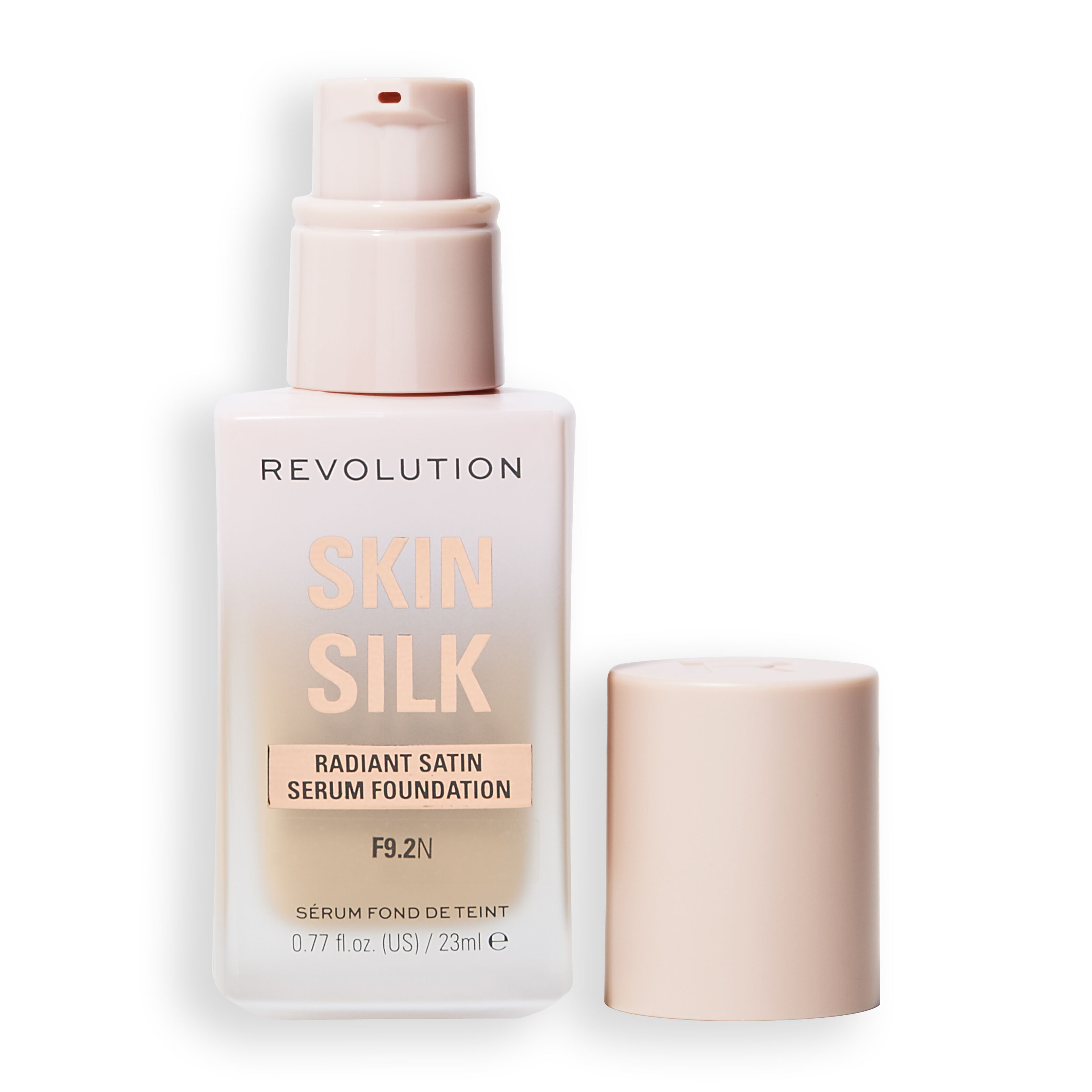 Revolution Skin Silk Radiant Satin Serum Foundation F9.2N