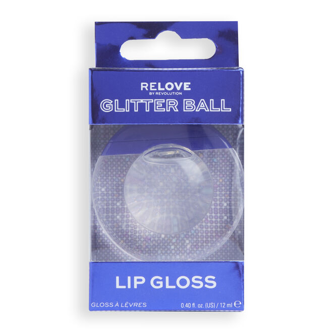 Relove by Revolution Dancing Queen Glitter Ball Lip Gloss Crystal Clear