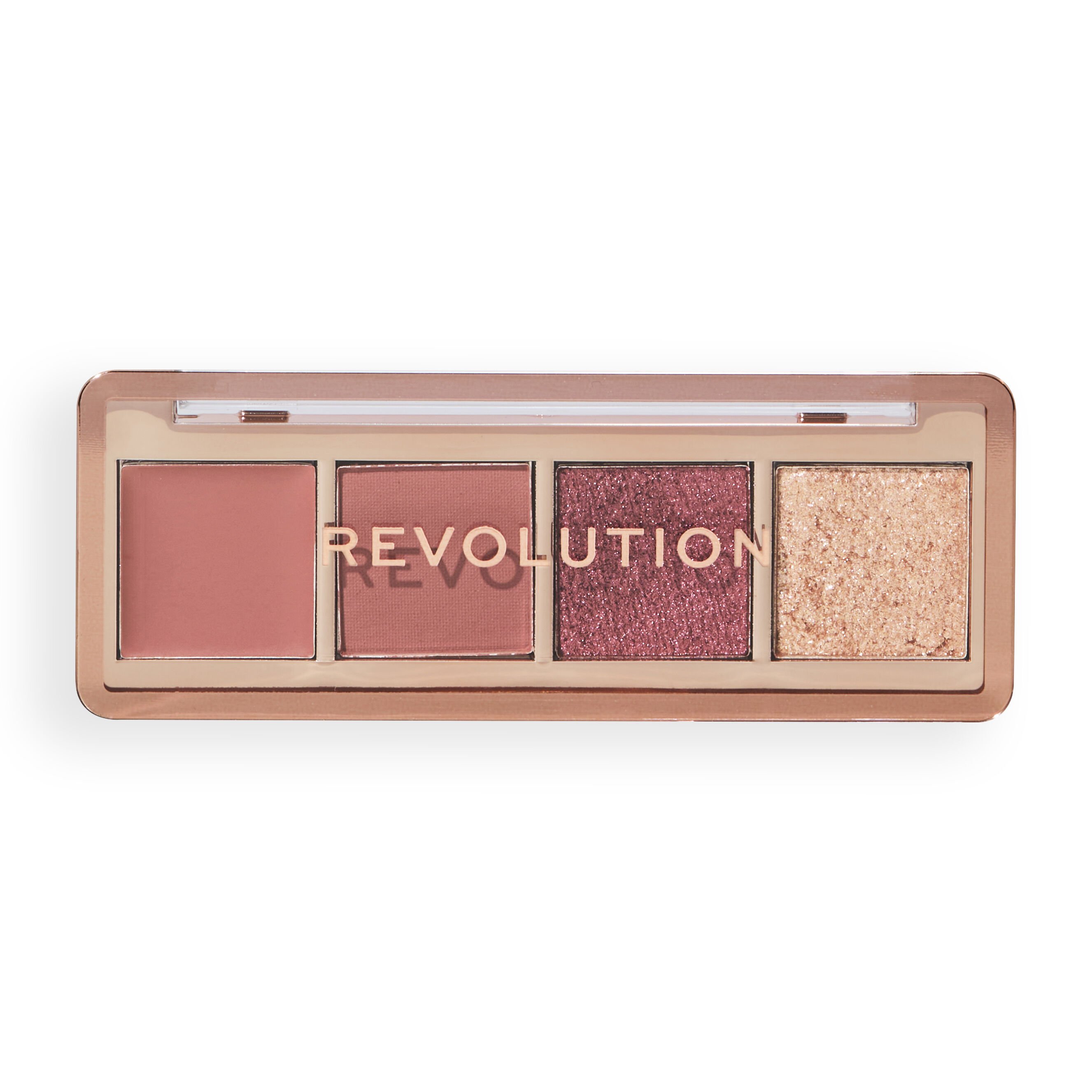 Revolution The True Icon Edit Warm Nudes Mini Eyeshadow Palette
