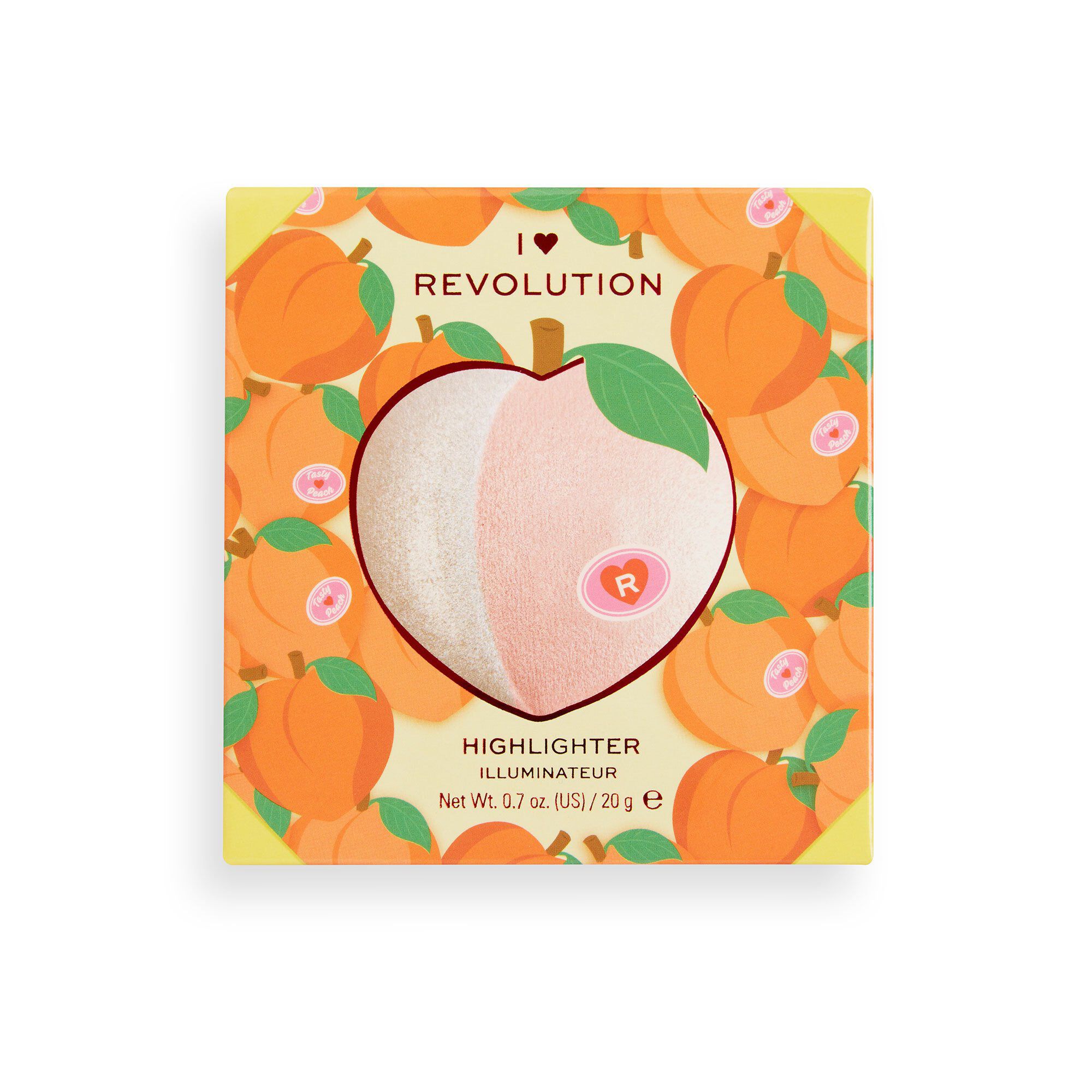 peach highlighter makeup