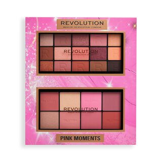 Makeup Revolution Pink Moments Face & Eye Gift Set