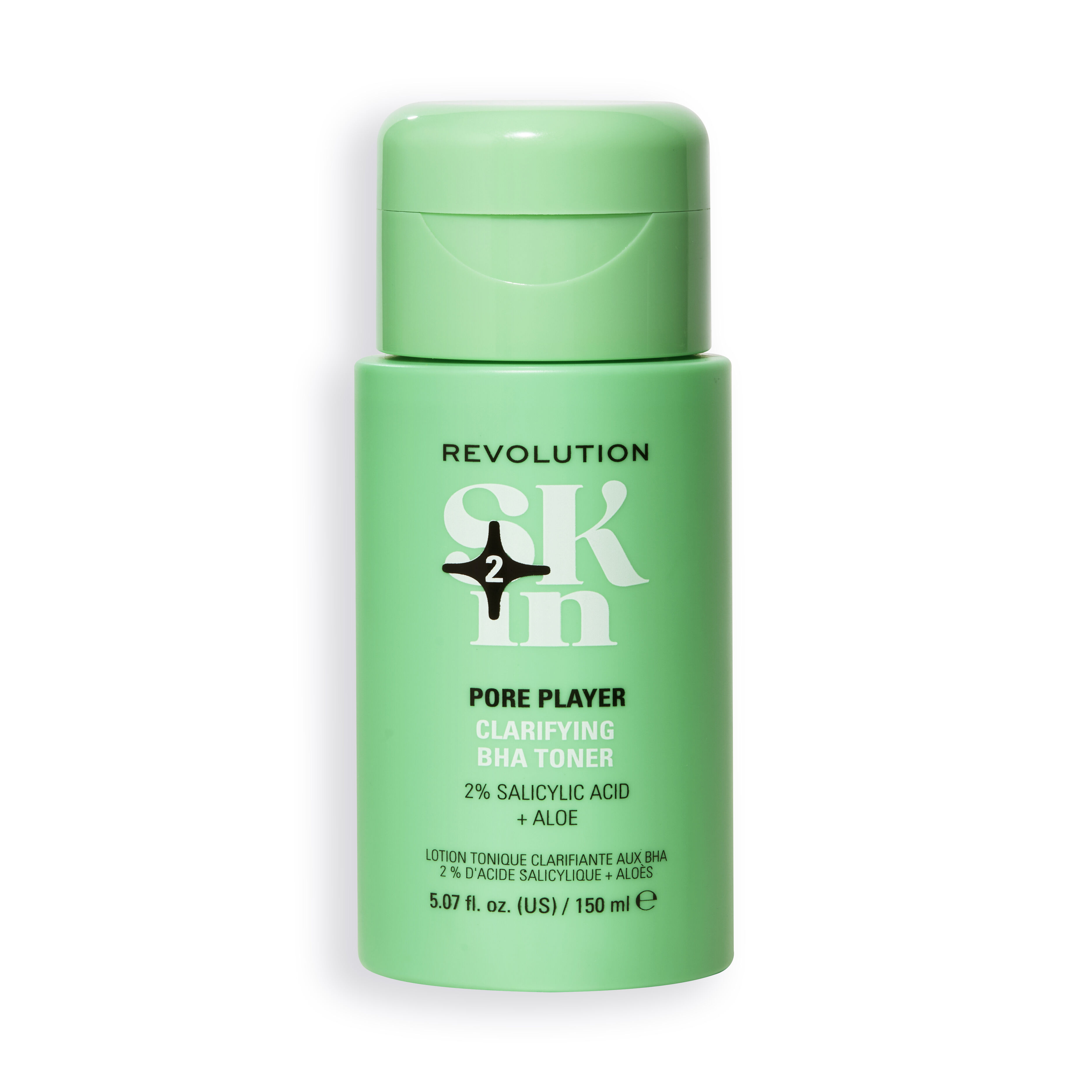 Revolution Skin Pore Player 2% Salicylic Acid & Aloe Clarifying BHA Toner