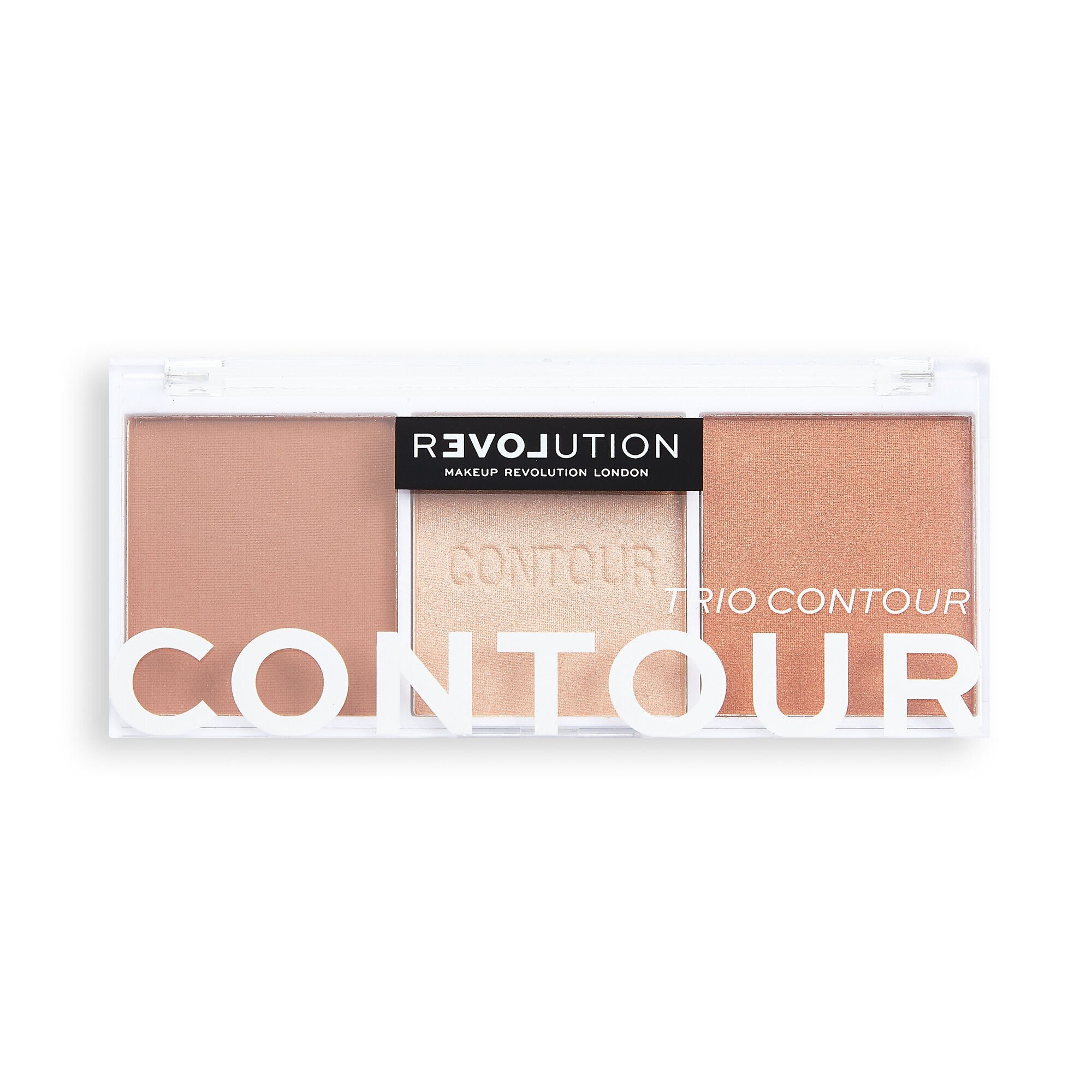 Relove by Revolution Color Play Contour Trio Palette Baked Sugar
