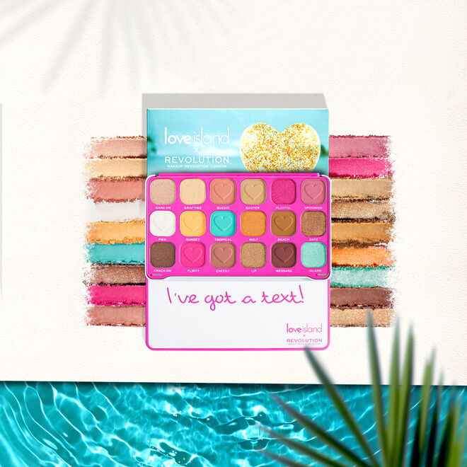 Love Island x Makeup Revolution I've Got a Text Forever Flawless Eyeshadow Palette