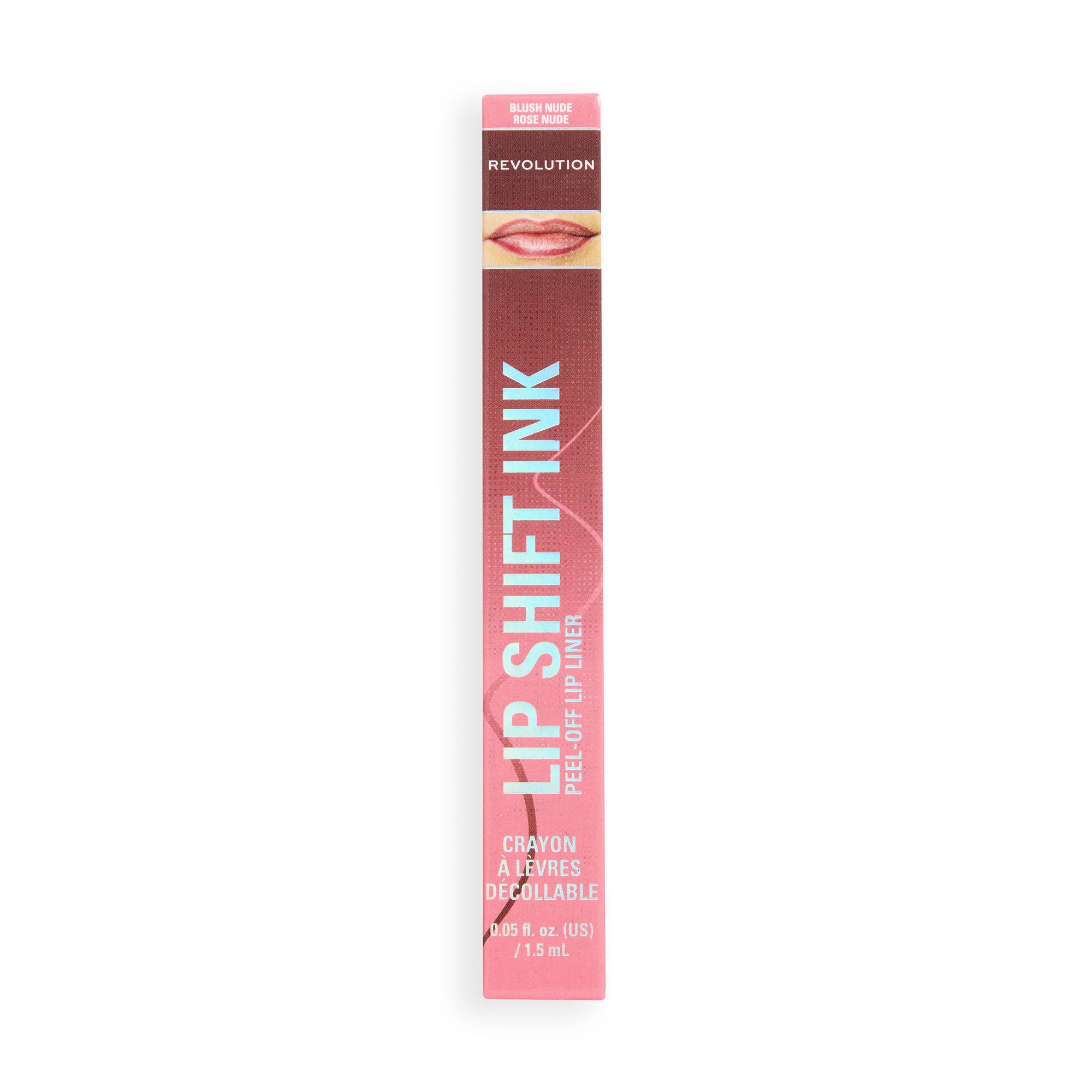 Revolution Lip Shift Ink Peel Off Lip Liner Blush Nude