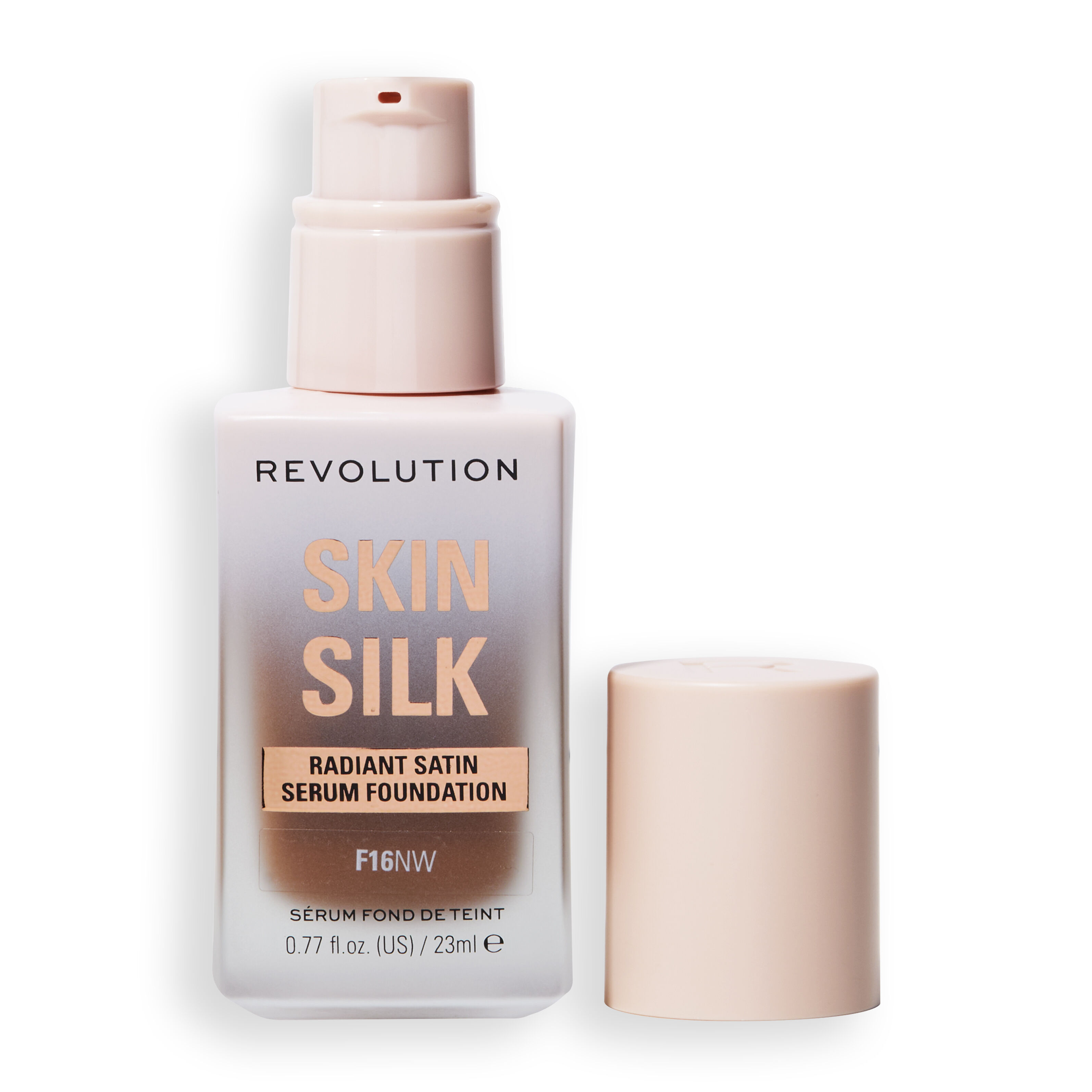 Revolution Skin Silk Radiant Satin Serum Foundation F16NW