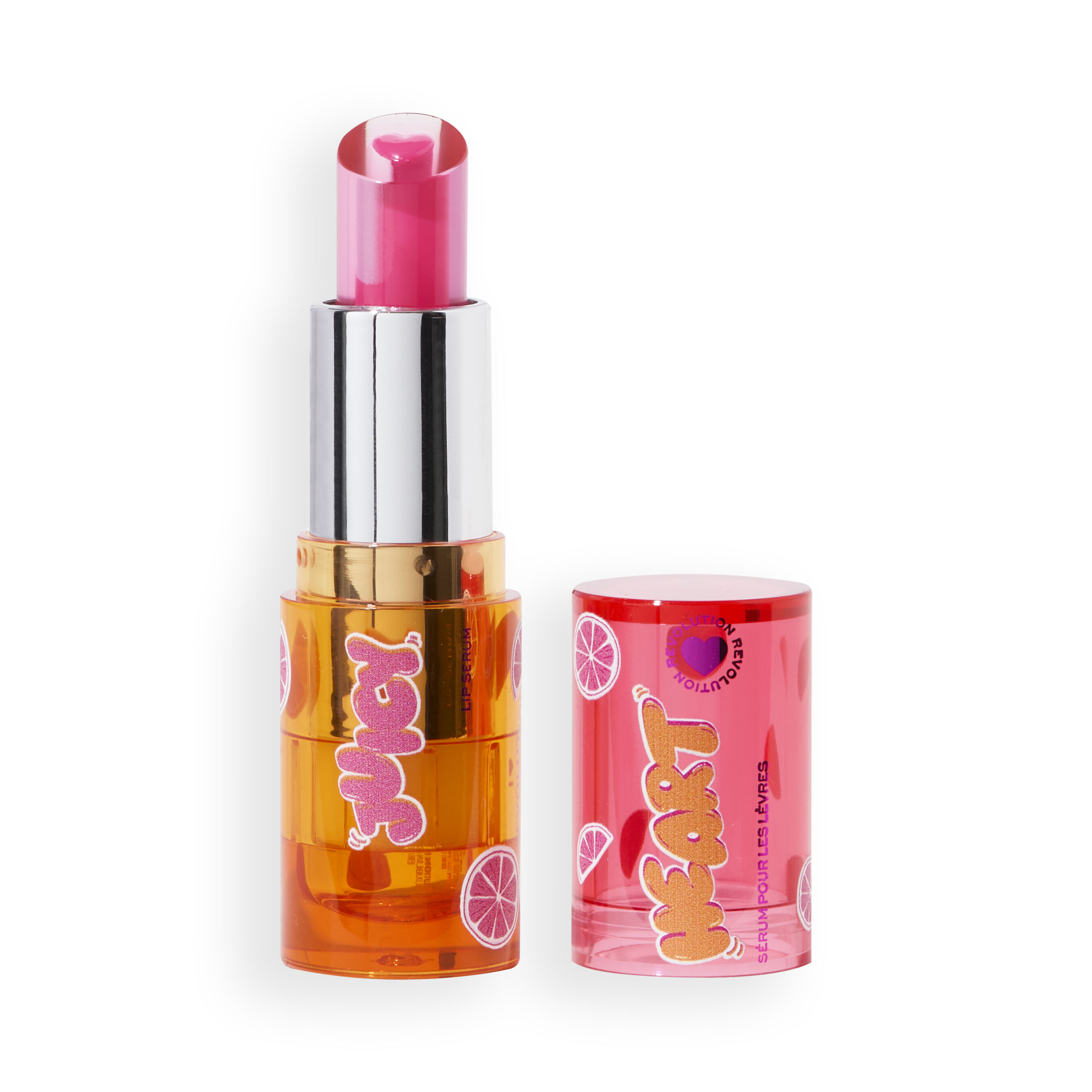I Heart Revolution Juicy Heart Lip Serum Grapefruit Pink