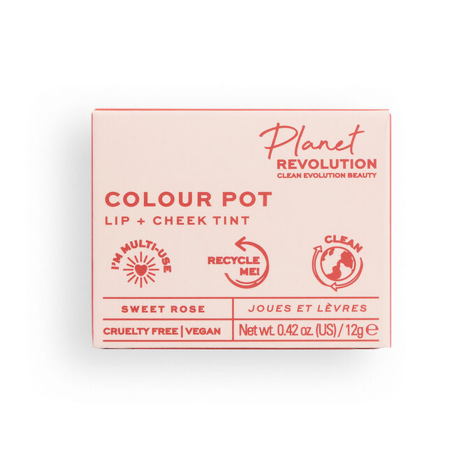 Planet Revolution Colour Pot Lip & Cheek Tint Sweet Rose