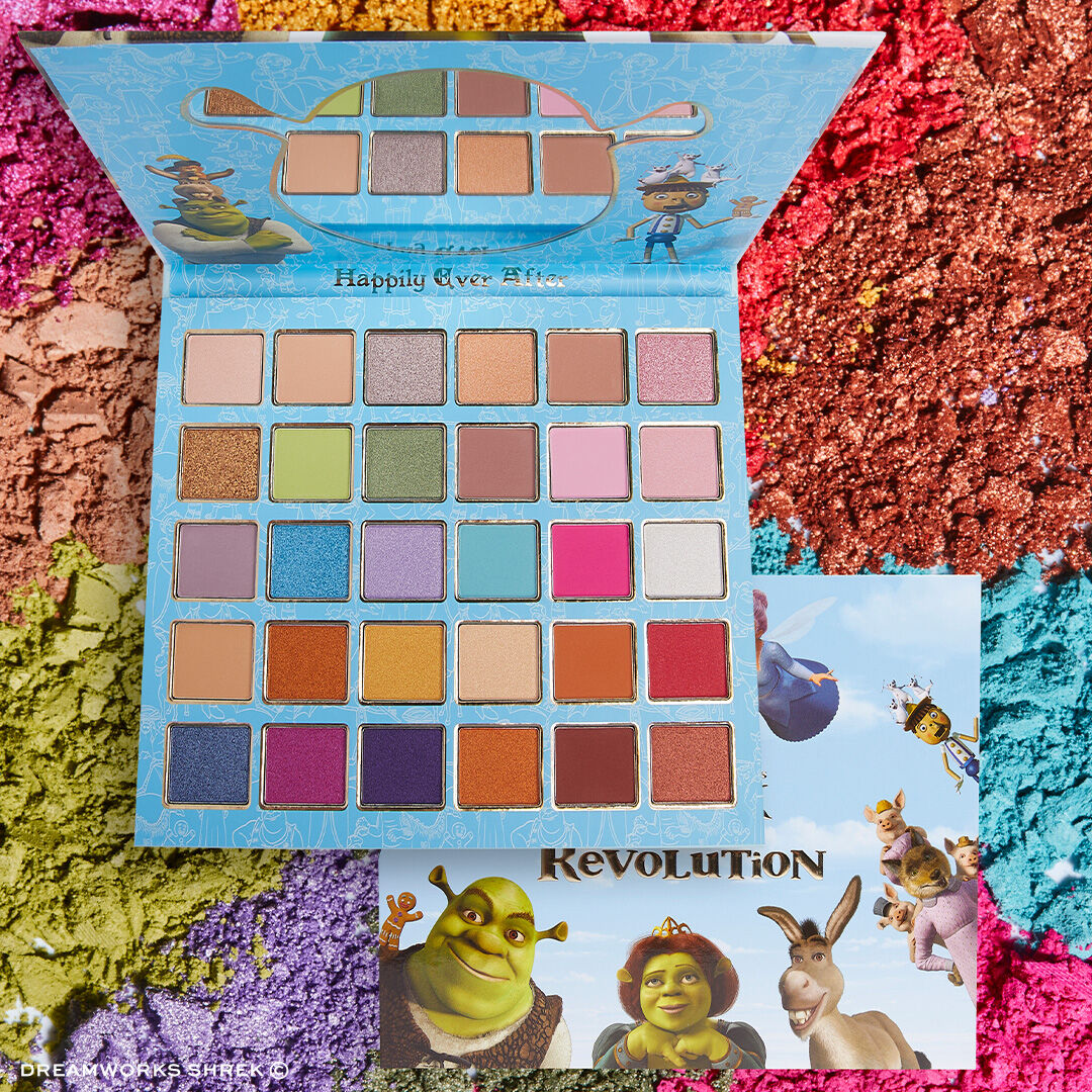 Shrek x I Heart Revolution Happily Ever After Eyeshadow Palette