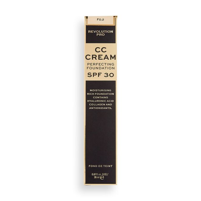 Revolution Pro CC Cream Perfecting Foundation SPF30  F0.2