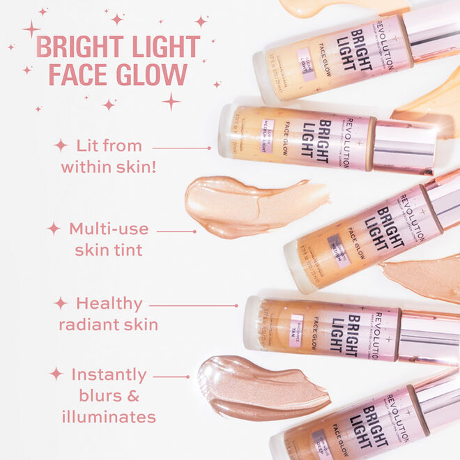 Makeup Revolution Bright Light Face Glow Luminous Deep