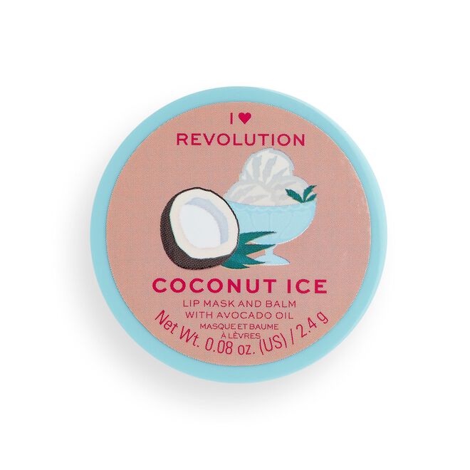 I Heart Revolution Lip Mask & Balm Coconut Ice