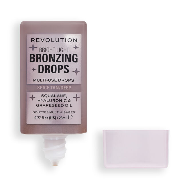 Makeup Revolution Bright Light Bronzing Drops Deep Bronze Spice