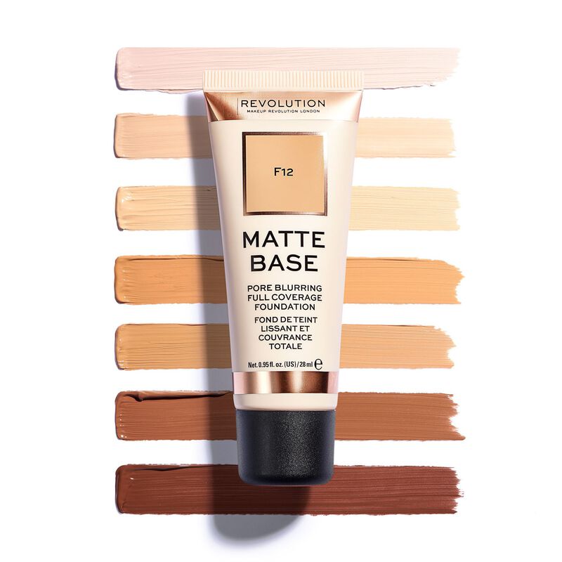 Matte Base Foundation F5 Revolution Beauty