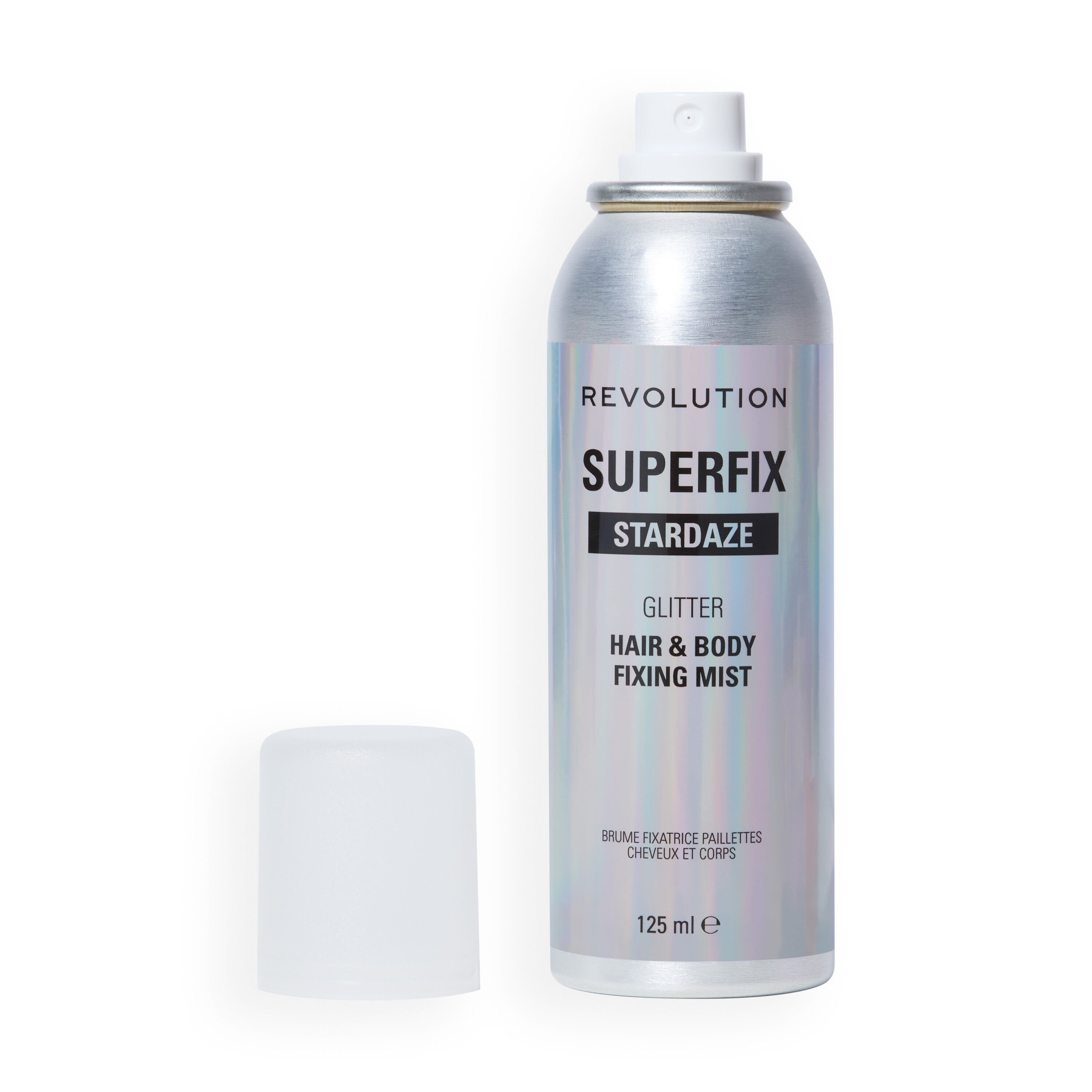 Revolution Superfix Glitter Shine Body and Hair Spray