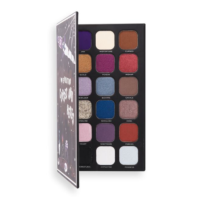 I Heart Revolution Book of Spells Eyeshadow Palette Curses and Hexes