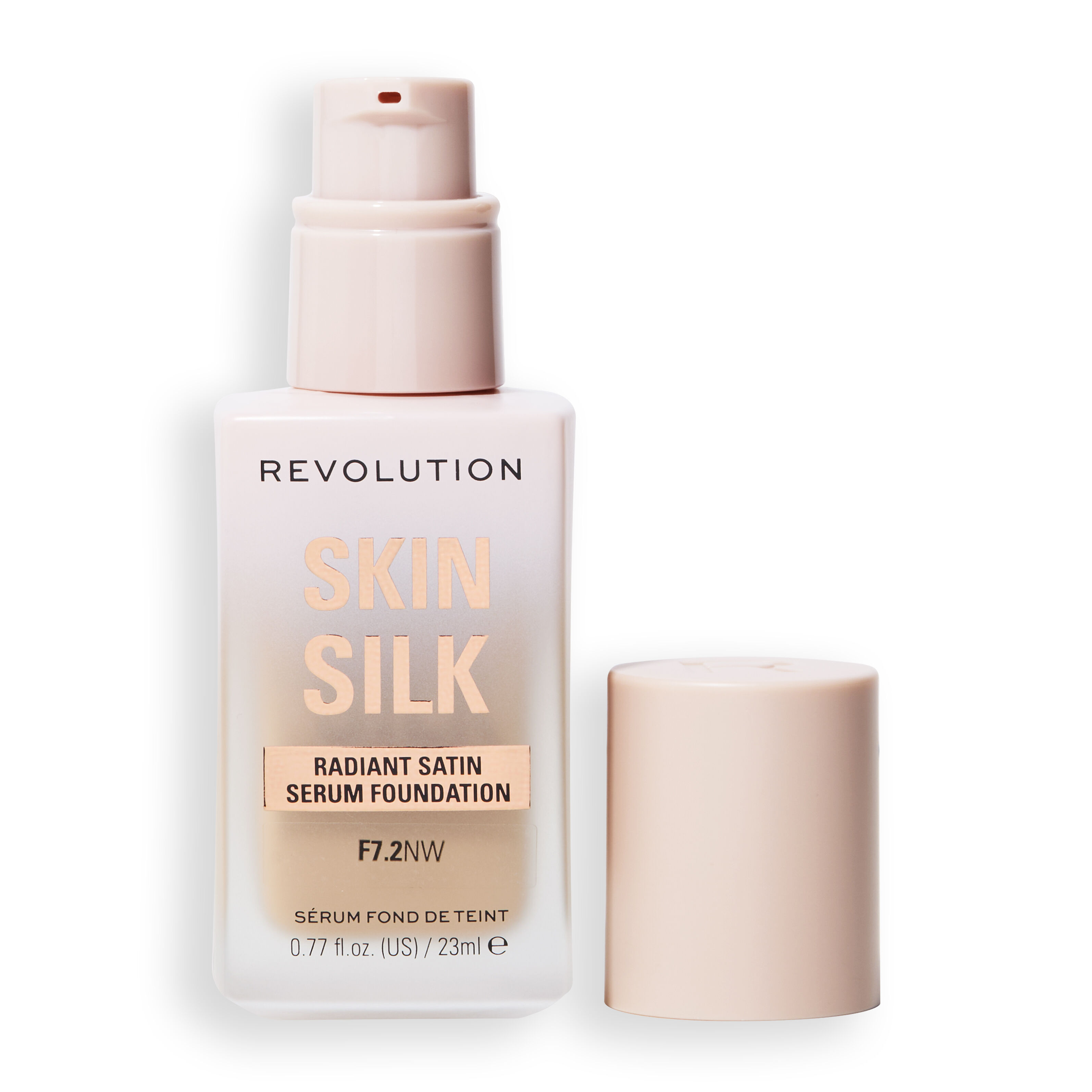 Revolution Skin Silk Radiant Satin Serum Foundation F7.2NW