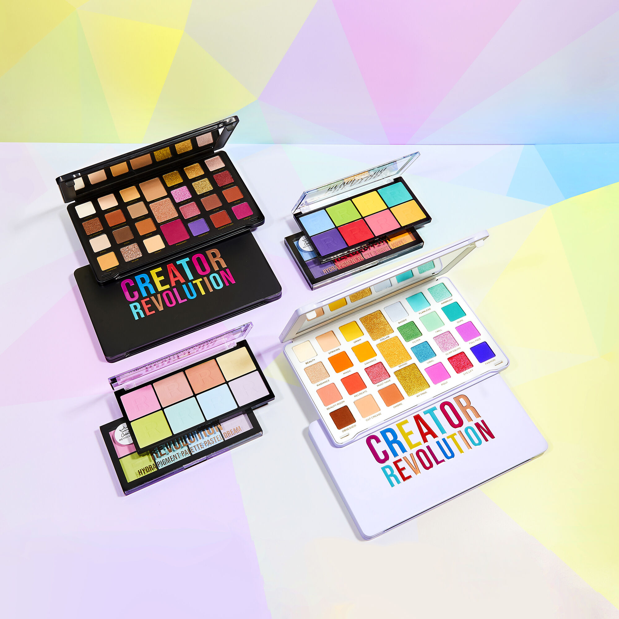 Creator Revolution Hydra Pigment Palette Pastel Dream Revolution