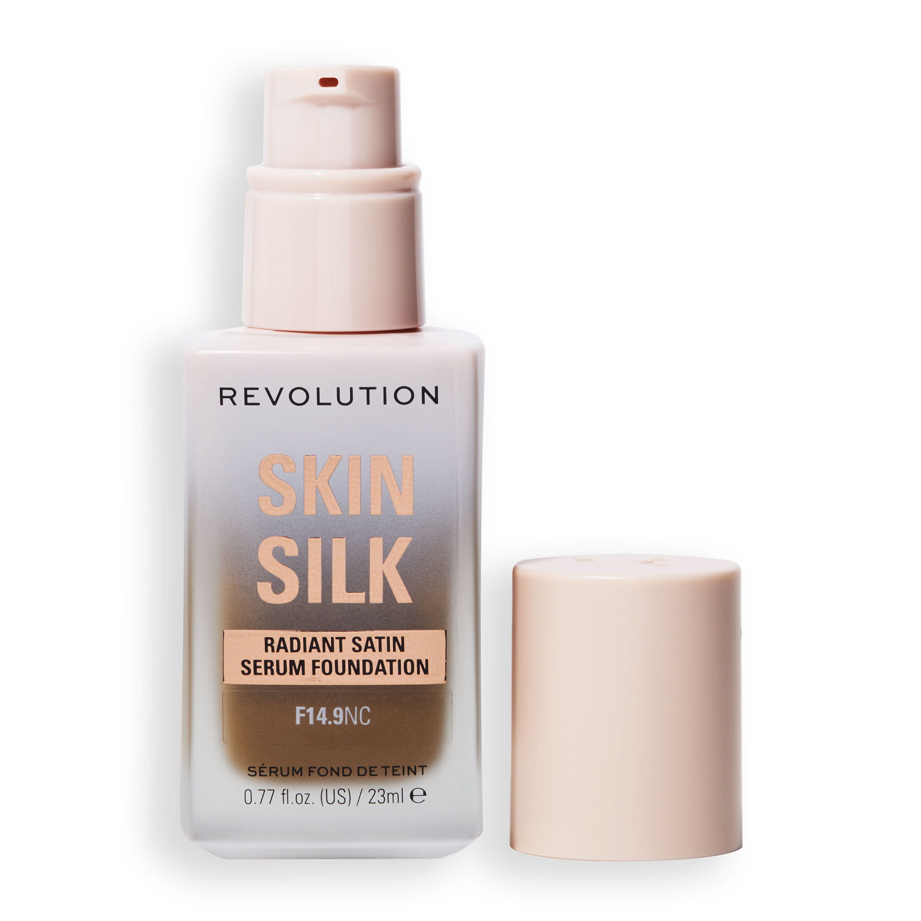 Revolution Skin Silk Radiant Satin Serum Foundation F14.9NC