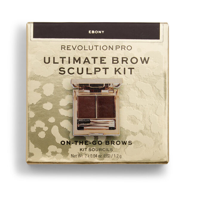 Revolution Pro Ultimate Brow Sculpt Kit Ebony
