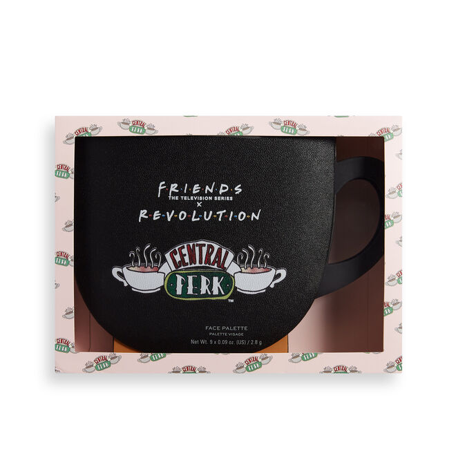 Friends X Makeup Revolution Grab a Cup Face Palette Light to Medium
