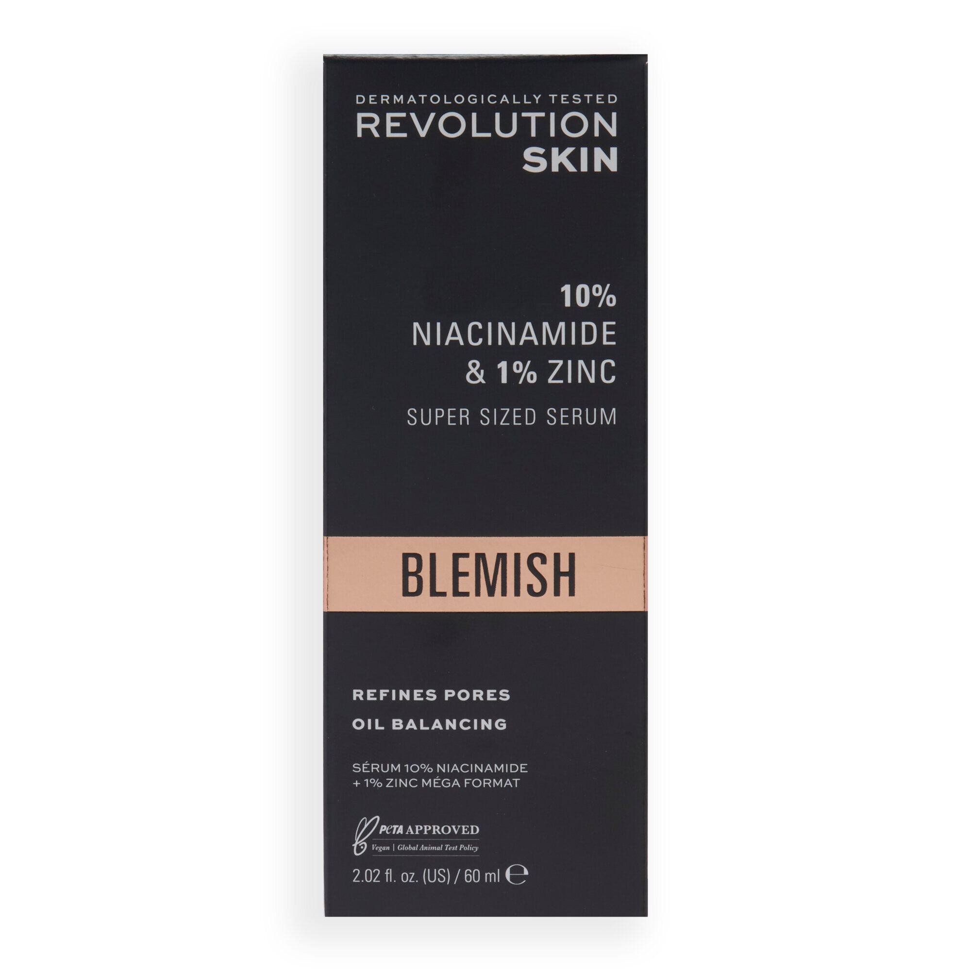 Revolution Skincare 10% Niacinamide + 1% Zinc Blemish & Pore Refining Serum Supersize