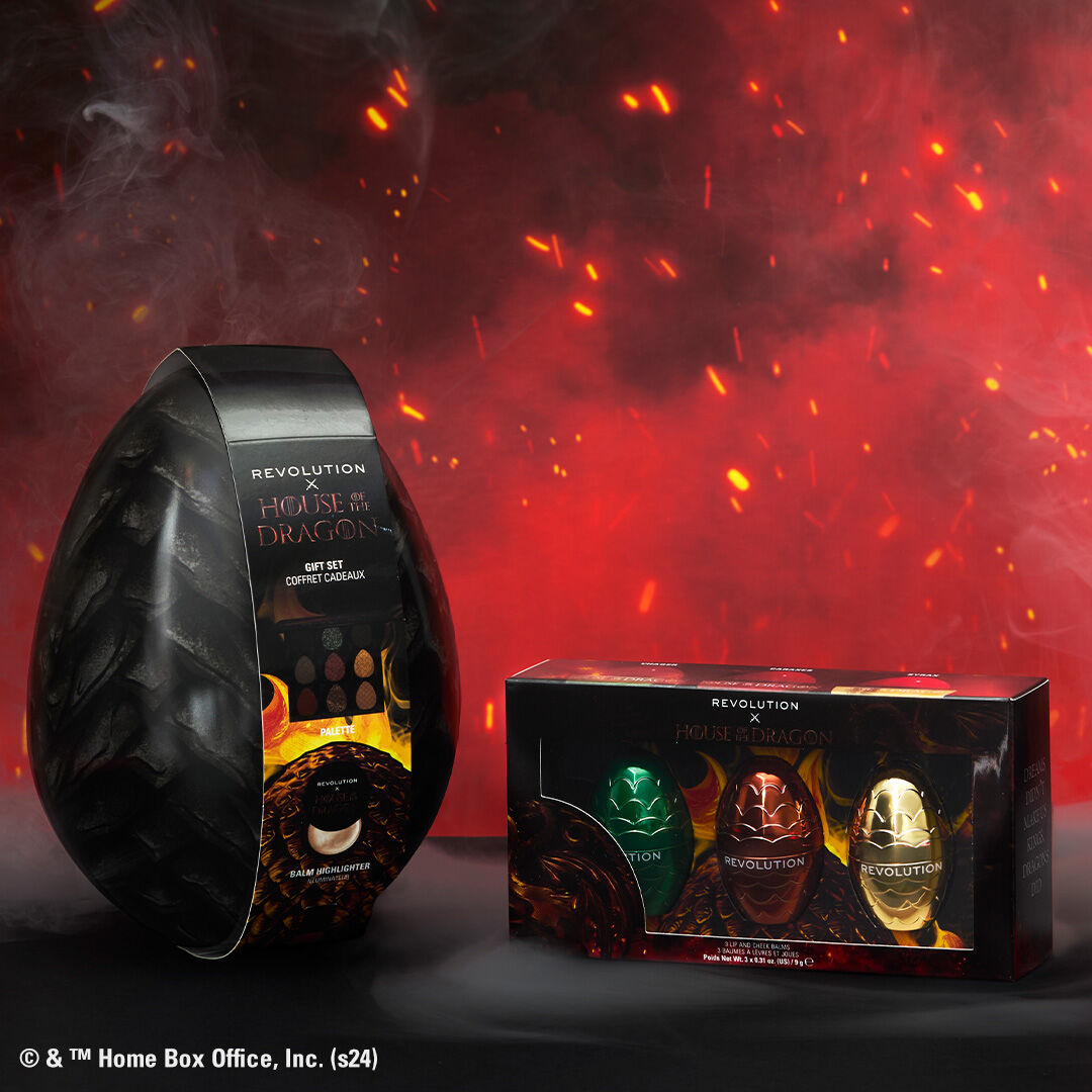 House of Dragon x Makeup Revolution Dragon Glow Gift Set